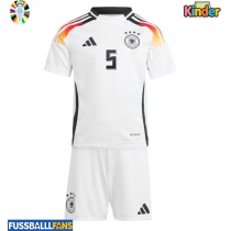 Deutschland Pascal Gross #5 Heimtrikotsatz Kinder EM 2024 Kurzarm (+ Kurze Hosen)